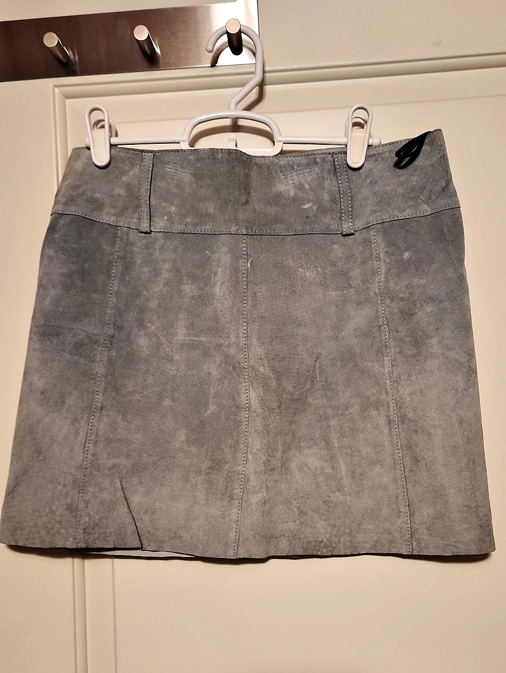 bebe Women's Light blue Suede Mini Skirt Size 8